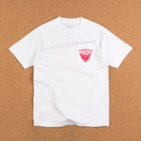 Fourstar Winged Wheel Pocket T-Shirt - White thumbnail