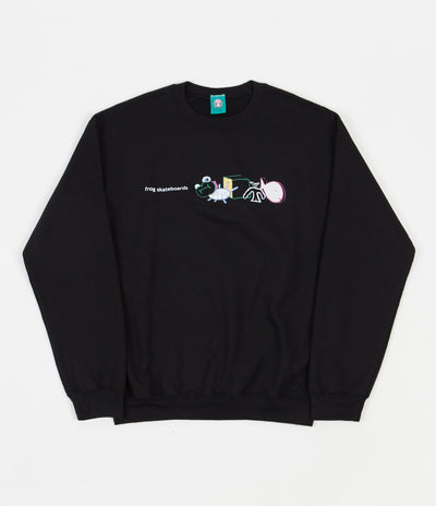 Frog Block Masters Crewneck Sweatshirt - Black