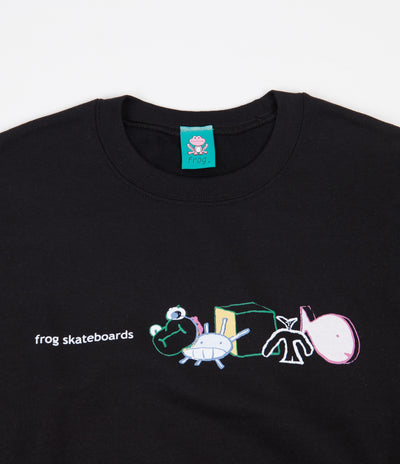 Frog Block Masters Crewneck Sweatshirt - Black