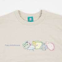 Frog Block Masters Crewneck Sweatshirt - Oatmeal thumbnail