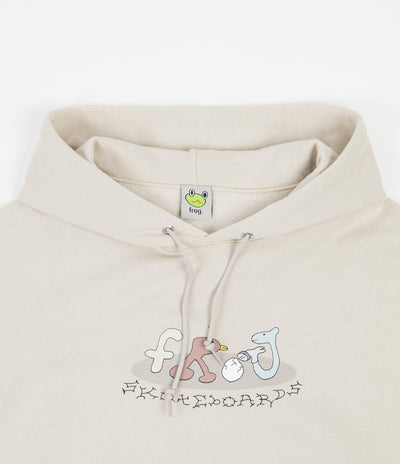 Frog Egg Breaker Hoodie - Stone