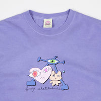 Frog Is Wired T-Shirt - Purple thumbnail