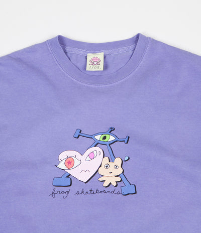 Frog Is Wired T-Shirt - Purple