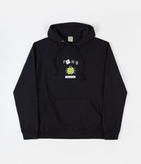 Frog Lady Bug Hoodie - Black