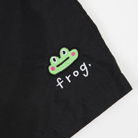 Frog Skateboards Froggy Face Shorts - Black thumbnail