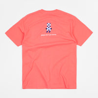 Frog Skateboards Please Don't Quit T-Shirt - Coral thumbnail