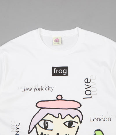 Frog World Wide Love T-Shirt - White