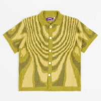 Fucking Awesome Acid Hairy Knitted Club Shirt - Moss thumbnail