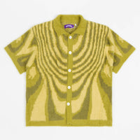Fucking Awesome Acid Hairy Knitted Club Shirt - Moss thumbnail