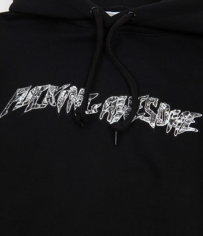 Fucking Awesome Acupuncture Stamp Hoodie - Black | Flatspot