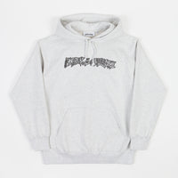 Fucking Awesome Acupuncture Stamp Hoodie - Heather Grey thumbnail