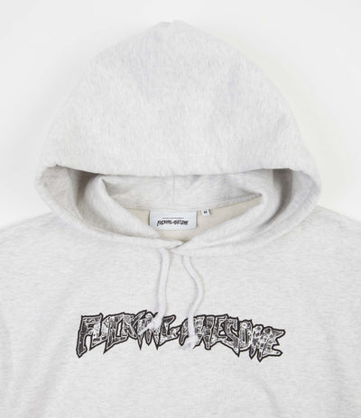 Fucking Awesome Acupuncture Stamp Hoodie - Heather Grey