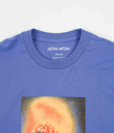 Fucking Awesome Arrival T-Shirt - Flo Blue