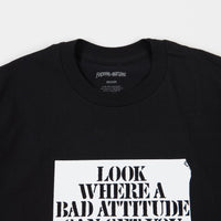 Fucking Awesome Bad Attitude T-Shirt - Black thumbnail