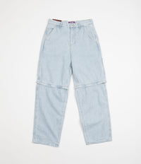 Fucking Awesome Baggy Zip Off Carpenter Pants - Blue