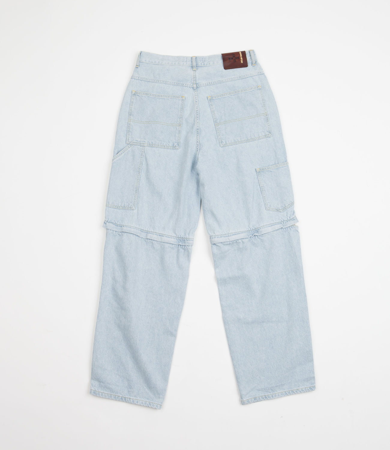 Fucking Awesome Baggy Zip Off Carpenter Pants - Blue | Flatspot