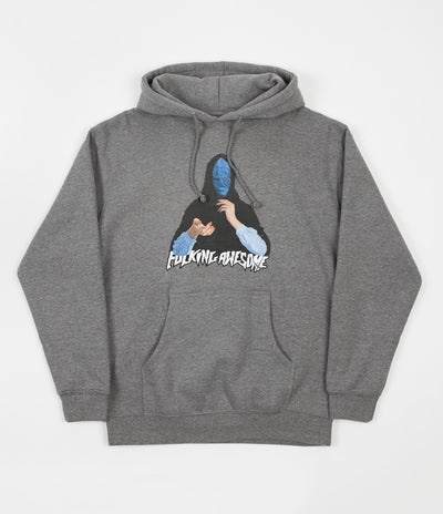 Fucking Awesome Blue Veil Hoodie - Athletic Heather