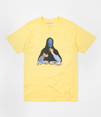 Fucking Awesome Blue Veil T-Shirt - Yellow