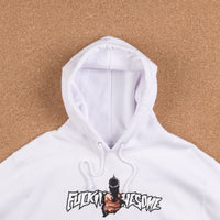 Fucking Awesome Breakthru Hooded Sweatshirt - White thumbnail
