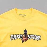 Fucking Awesome Breakthru T-Shirt - Yellow thumbnail