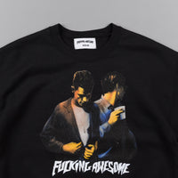 Fucking Awesome Brothers Crewneck Sweatshirt - Black thumbnail