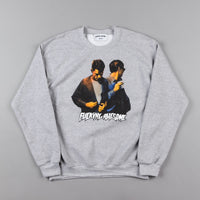 Fucking Awesome Brothers Crewneck Sweatshirt - Heather Grey thumbnail