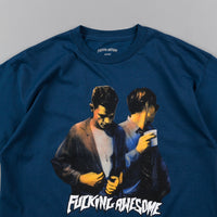 Fucking Awesome Brothers T-Shirt - Harbor Blue thumbnail