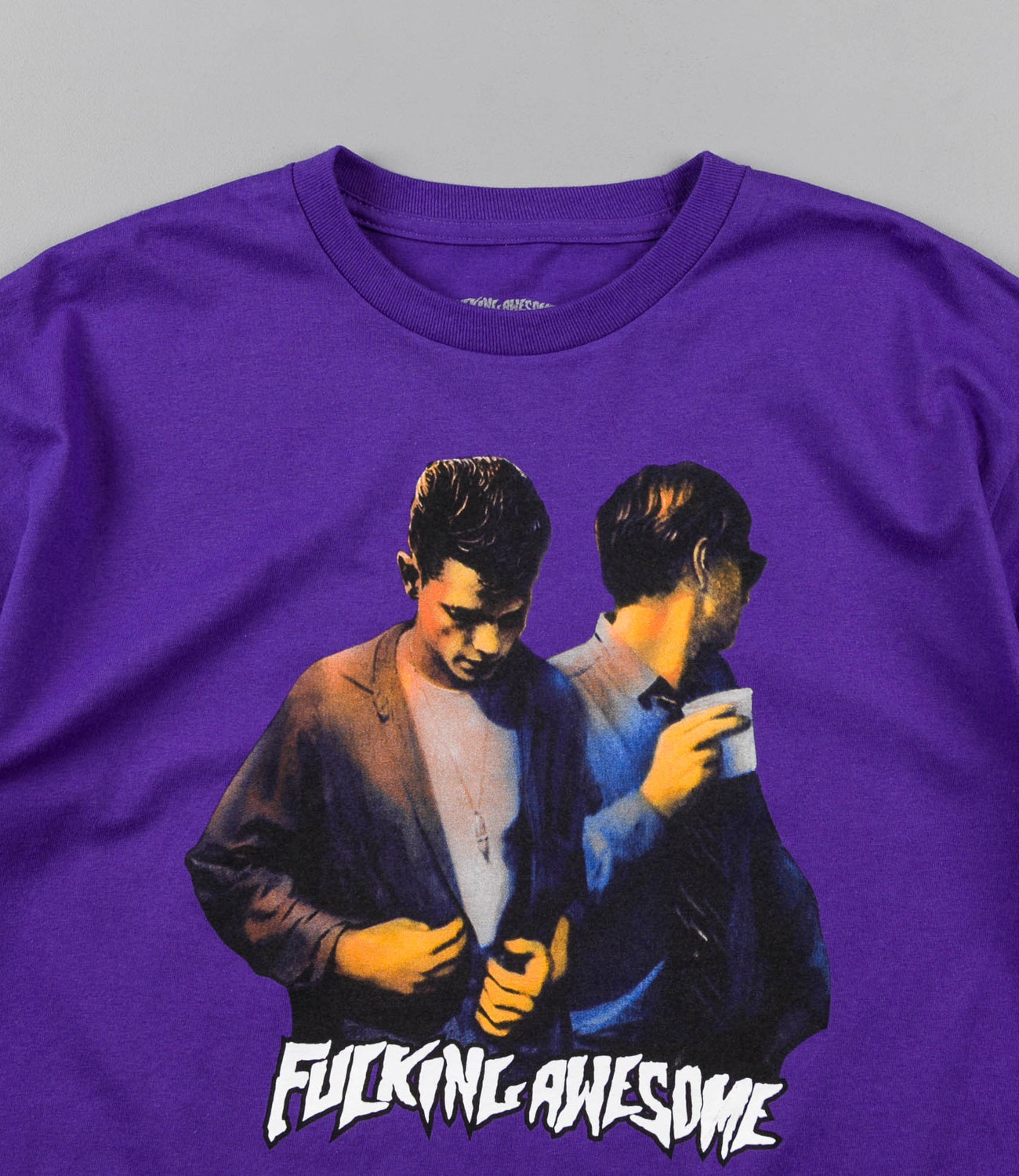 Hollywood bestøve moden Fucking Awesome Brothers T-Shirt - Purple | Flatspot