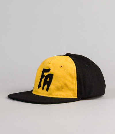 Fucking Awesome Classic FA Cap - Black / Yellow