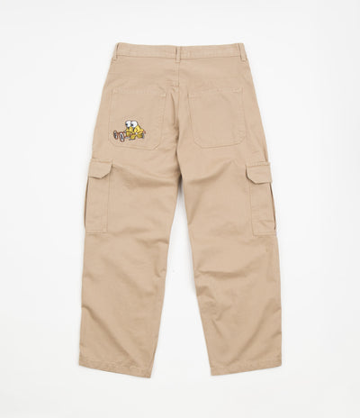Fucking Awesome Contacts Baggy Cargo Pants in Khaki