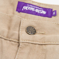 Fucking Awesome Contacts Baggy Cargo Pants in Khaki thumbnail