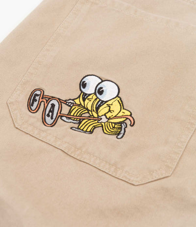 Fucking Awesome Contacts Baggy Cargo Pants in Khaki