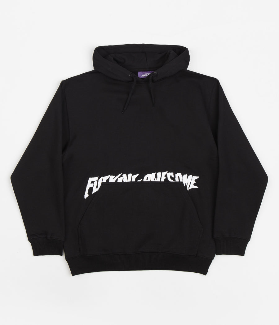Fucking Awesome Cut Off Hoodie - Black