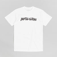 Fucking Awesome Cut Out Logo T-Shirt - White thumbnail