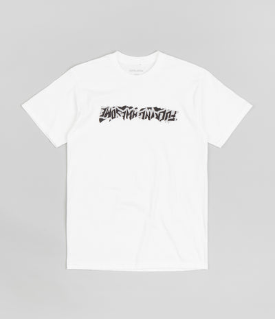 Fucking Awesome Cut Out Logo T-Shirt - White