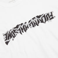 Fucking Awesome Cut Out Logo T-Shirt - White thumbnail