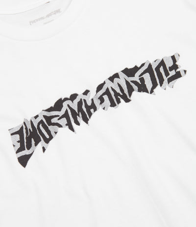 Fucking Awesome Cut Out Logo T-Shirt - White