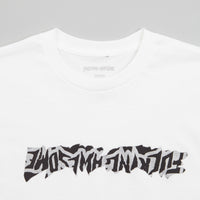 Fucking Awesome Cut Out Logo T-Shirt - White thumbnail