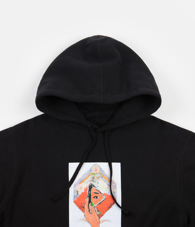 Fucking Awesome Dill Mirror Painting Hoodie - Black