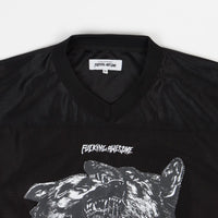 Fucking Awesome Dogs Football Jersey - Black thumbnail