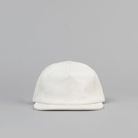 Fucking Awesome Embossed Leather Cap - White thumbnail