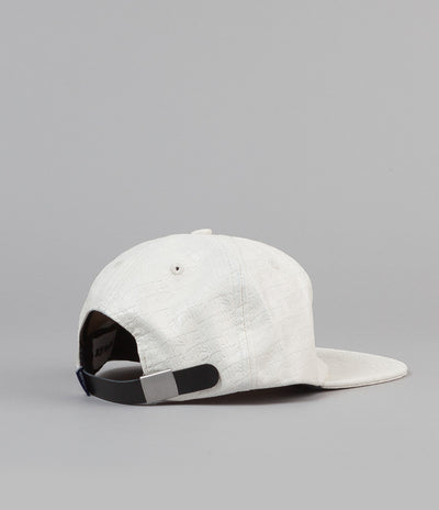 Fucking Awesome Embossed Leather Cap - White