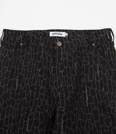 Fucking Awesome Everyday Camo Carpenter Pants - Black / Reflective