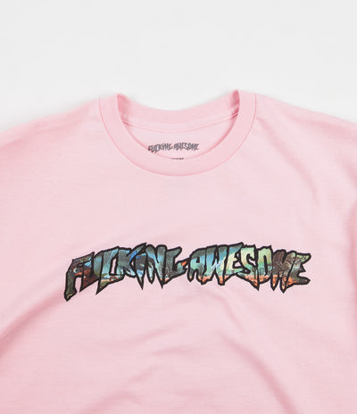 Fucking Awesome Extinction T-Shirt - Light Pink
