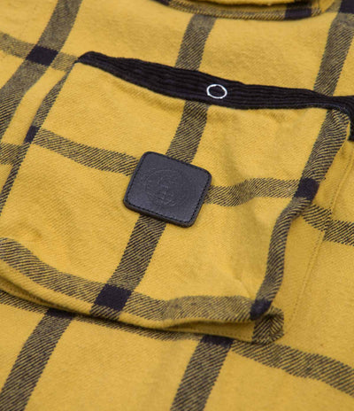 Fucking Awesome Fisherman's Flannel Shirt - Yellow / Black