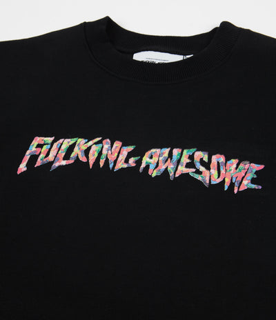 Fucking Awesome Gum Stamp Crewneck Sweatshirt - Black