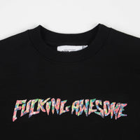 Fucking Awesome Gum Stamp Crewneck Sweatshirt - Black thumbnail