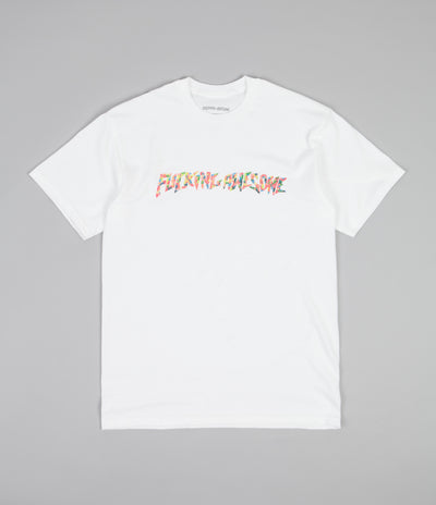Fucking Awesome Gum Stamp T-Shirt - White