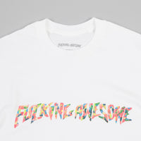 Fucking Awesome Gum Stamp T-Shirt - White thumbnail