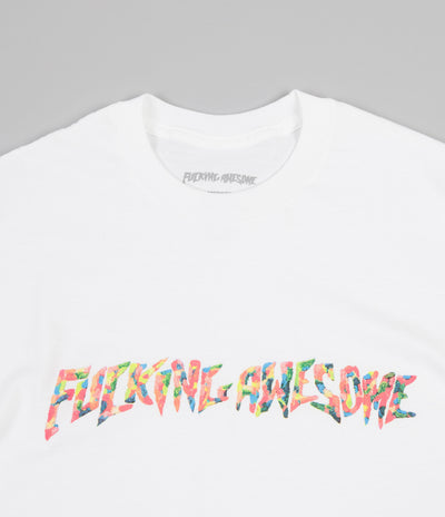 Fucking Awesome Gum Stamp T-Shirt - White